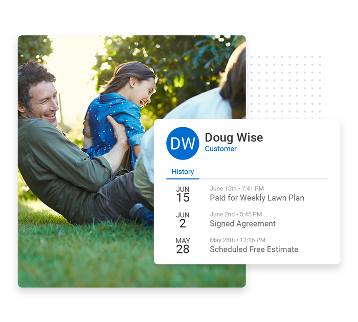 lawn care CRM