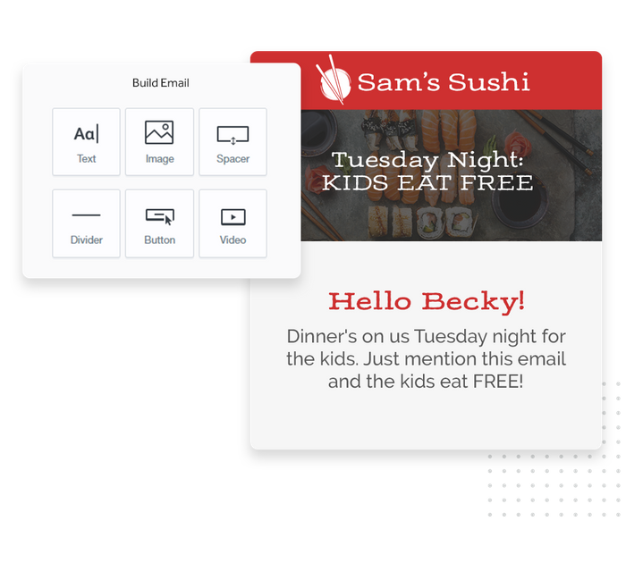 restaurant email marketing