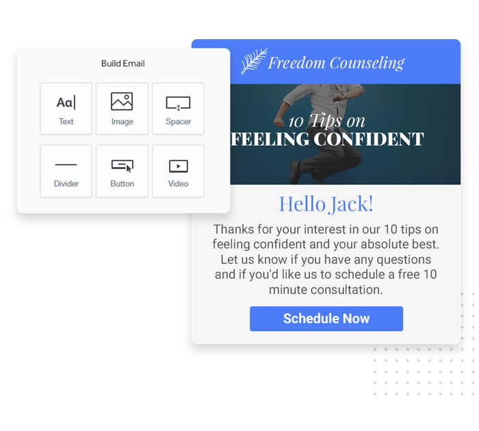 therapist email marketing