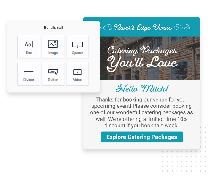 venue email marketing