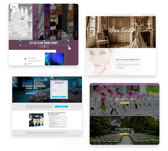 Event planner websites
