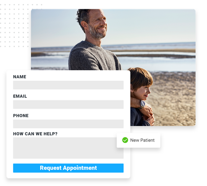 medical website forms