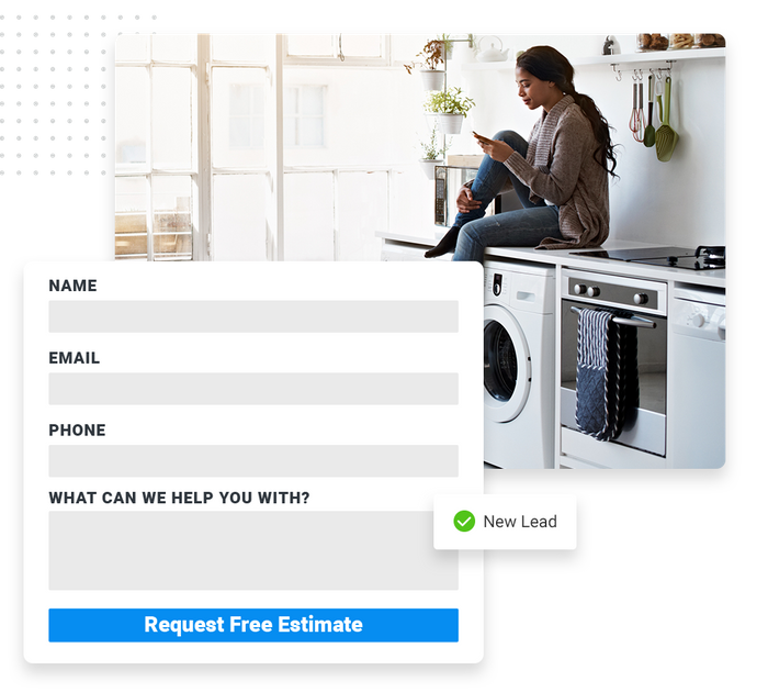 plumbing website forms