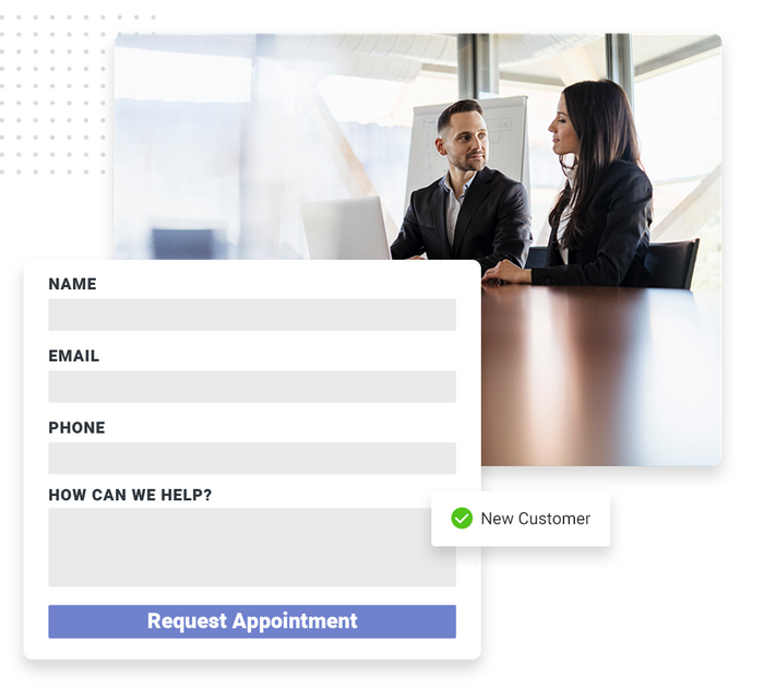 therapist website forms