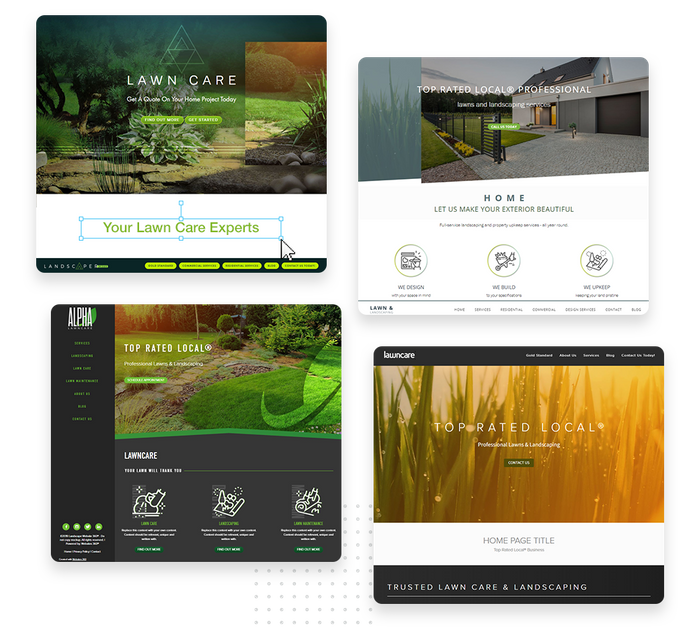 lawn care websites