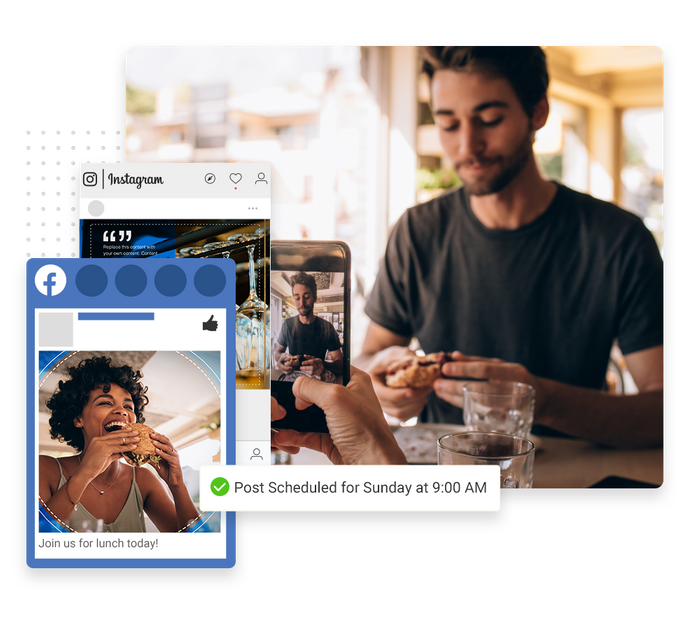 restaurant social media marketing