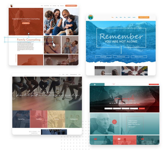 therapist websites